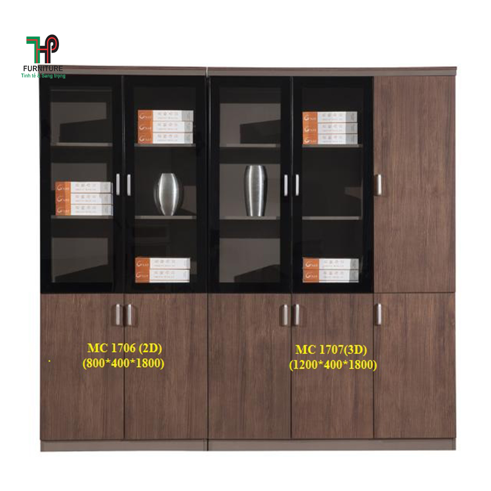 Tủ đựng hồ sơ bằng gỗ – Nội Thất Hùng Thuận Phát