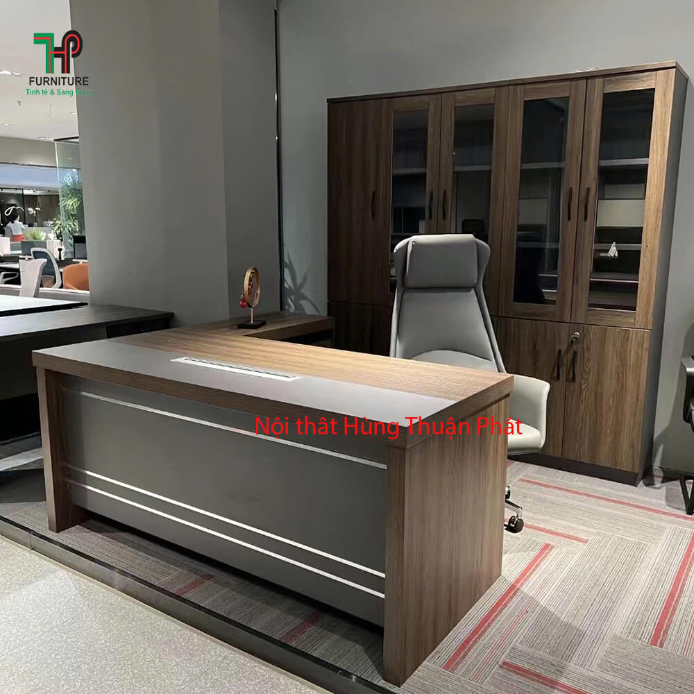 Bàn làm việc giám đốc gỗ cao cấp
